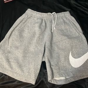 Grey Nike shorts used good condition size small and medium